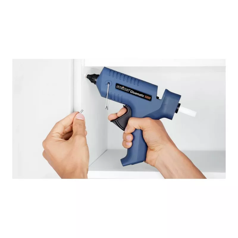 Pistola de pegamento caliente STEINEL Gluematic 5000 azul 500 W