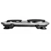 Camry CR 6511 Cocina Independiente Negro, Acero inoxidable Eléctrica
