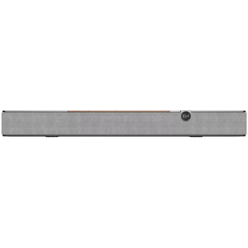 Barra de sonido KLIPSCH Flexus CORE 100 — 2.1 canales, 100 W, subwoofer integrado, gris/nogal