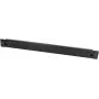 LogiLink Professional - Tapa ciega para rack - Negro, RAL 9005 - 1U - 48,3 cm (19