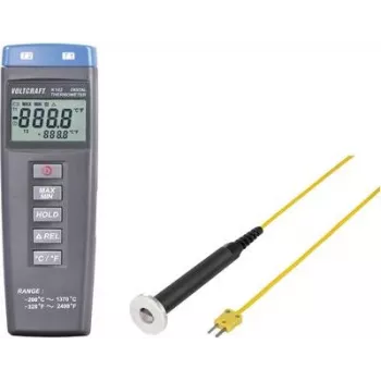 VOLTCRAFT K102 + TP 302 termómetro -200 a +1370 °C sonda tipo K