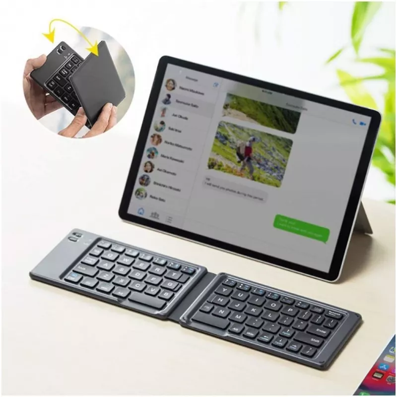 Teclado inalámbrico plegable Bluetooth 3.0
