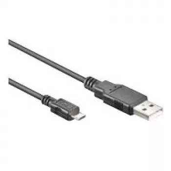 Wentronic goobay - Cable USB 2.0 - USB 2.0 tipo A (M) - Micro-USB 2.0 tipo D (M) - 3 m - negro