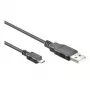 Wentronic goobay - Cable USB 2.0 - USB 2.0 tipo A (M) - Micro-USB 2.0 tipo D (M) - 3 m - negro