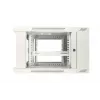 Armario rack de pared Extralink 6U 600x600 AZH Gris Montaje en pared, tipo pivotante