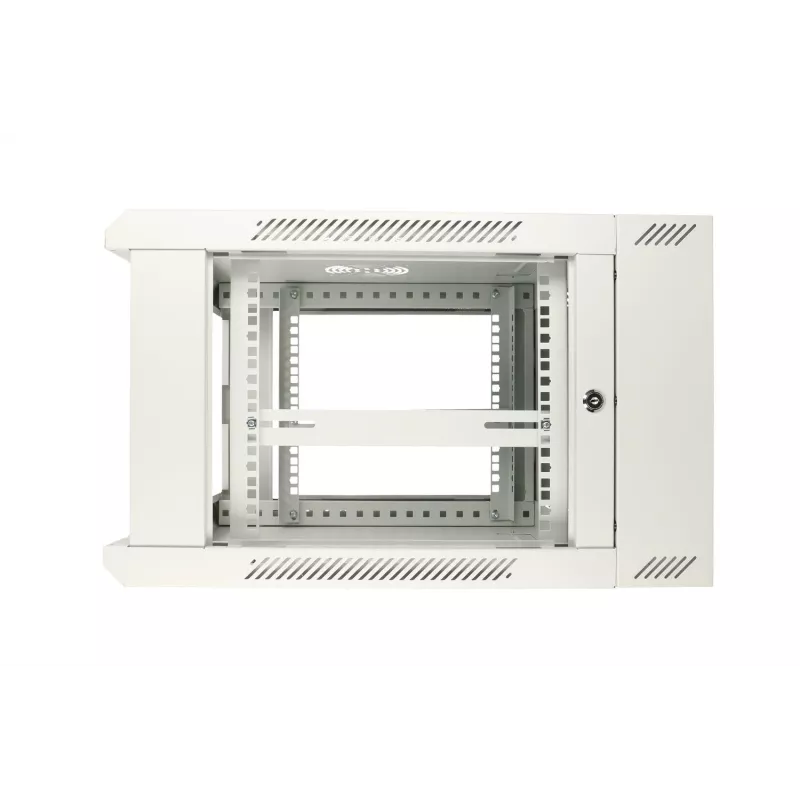 Armario rack de pared Extralink 6U 600x600 AZH Gris Montaje en pared, tipo pivotante