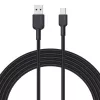 Cable USB-A a USB-C Aukey CB-NAC1, 1 m, nailon trenzado, USB PD 60 W, USB 2.0