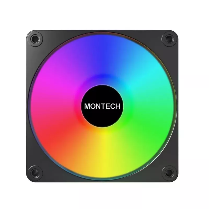 Montech GF120 V2 ARGB módulo ventilador para caja de ordenador 12 cm negro 1 ud.