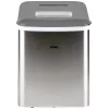 Máquina de hielo portátil Domo DO9253IB — 12 kg/24h, depósito de agua de 1,8 l, acero inoxidable
