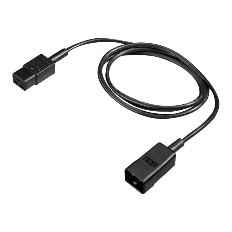 Rittal DK 7200.217 negro 1,8 m conector hembra C20 conector hembra C19