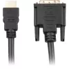 Cable adaptador HDMI > DVI-D (negro, 5 metros, Dual Link, 24+1)