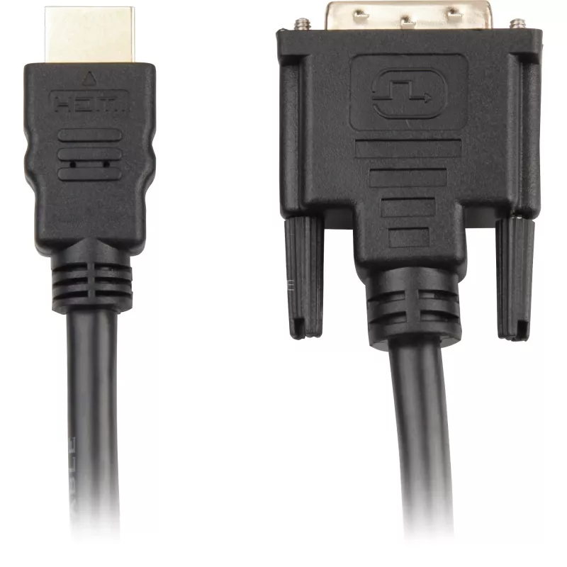 Cable adaptador HDMI > DVI-D (negro, 5 metros, Dual Link, 24+1)
