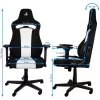 Nitro Concepts E250 asiento acolchado respaldo acolchado