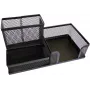 Portalápices Forpus FO30612 Metal Negro