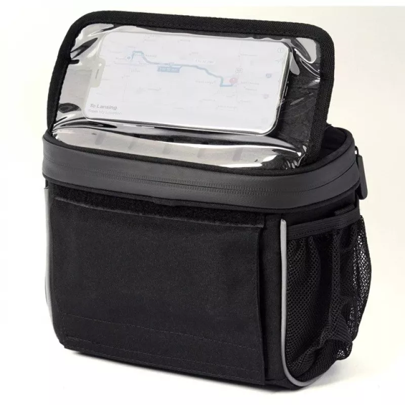 Bolsa frontal para bicicleta Triton WBHBB-01 — 4 L, poliéster/EVA/TPU, 205×125×185 mm