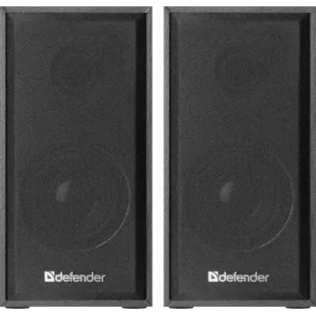 Altavoces de escritorio DEFENDER SPK-240 con cable, 2.0, 6 W RMS, alimentación USB, 3,5 mm, negro