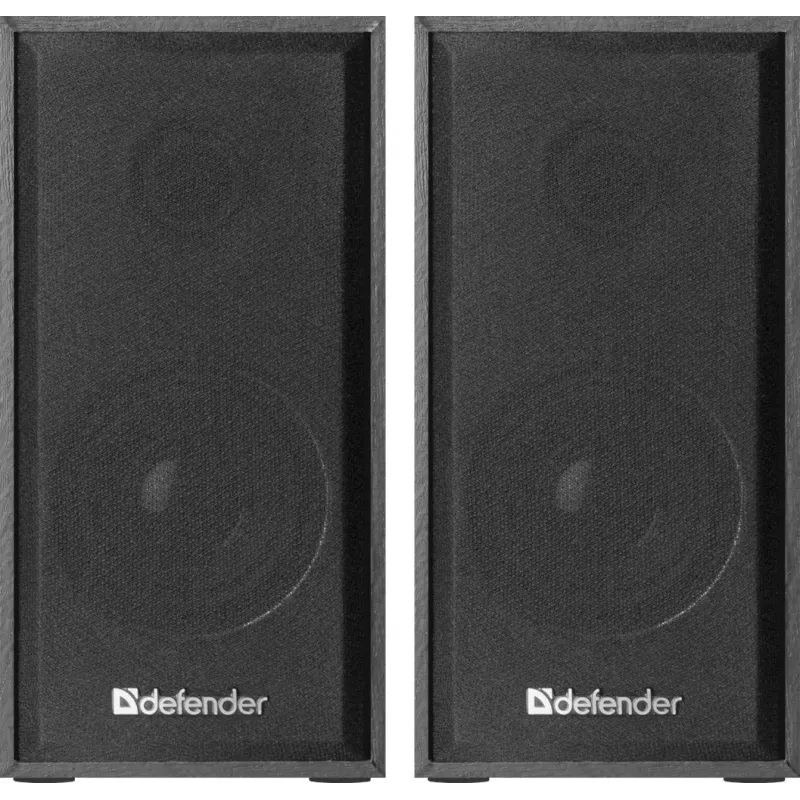 Altavoces de escritorio DEFENDER SPK-240 con cable, 2.0, 6 W RMS, alimentación USB, 3,5 mm, negro