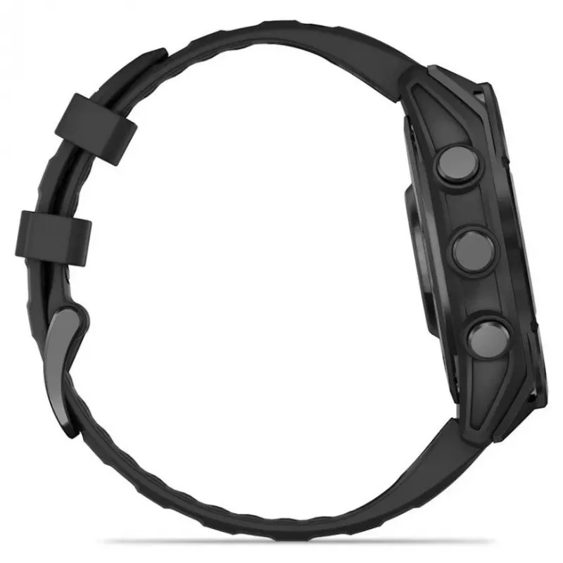 Garmin Fenix 8 3,56 cm (1,4 inch) AMOLED 47 mm Digital 454 x 454 píxeles Pantalla táctil Negro Wi-Fi GPS (satélite)