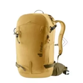 Mochila DEUTER Freerider 24 — 24 L, 970 g, amarilla, mochila de esquí de travesía