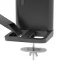 Ergotron TRACE - Componente de montaje (tornillo de soporte, placa de montaje con abrazadera, botón)