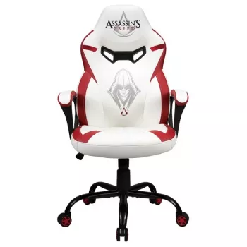 Silla de oficina Subsonic SA5573-AC1 asiento acolchado respaldo acolchado blanco