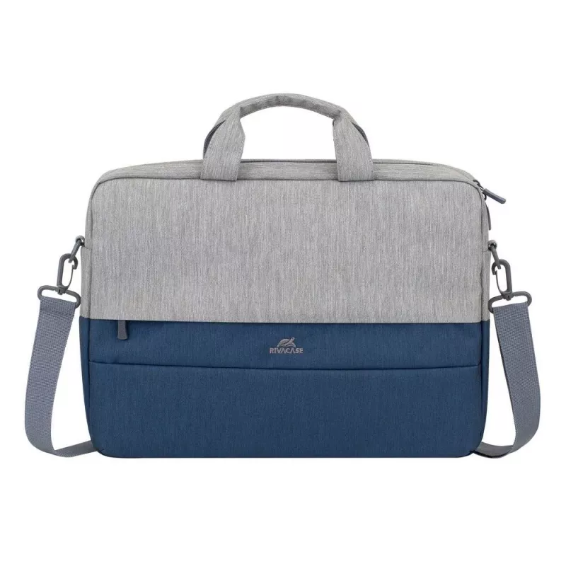 Maletín Rivacase 7532 39,6 cm (15.6) azul, gris