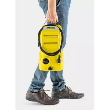KARCHER K 2 Classic Hidrolimpiadora para coche – 1.673-574.0, Negro, Amarillo