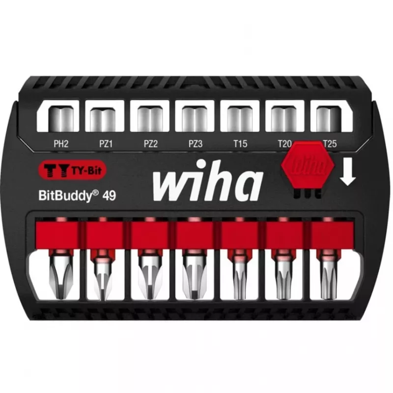 Set de puntas Wiha BitBuddy TY 49 mm