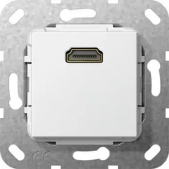 GIRA adaptador HDMI blanco puro 566903 (566903)