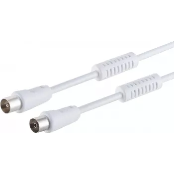 Cable coaxial de antena ShiverPeaks 80208-128, 100 dB de atenuación, filtro apantallado