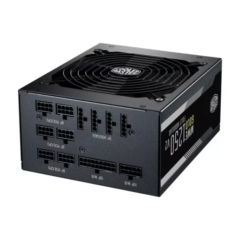 Cooler Master MPE-C501-AFCAG-EU MWE Gold V2, ATX 1250W, RTX Ready, modular, 140mm, negro