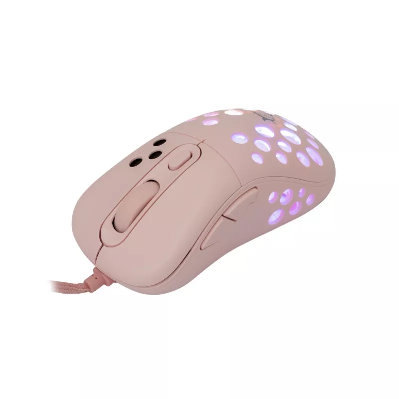 Ratón White Shark GM-5013 Azrael Pink USB