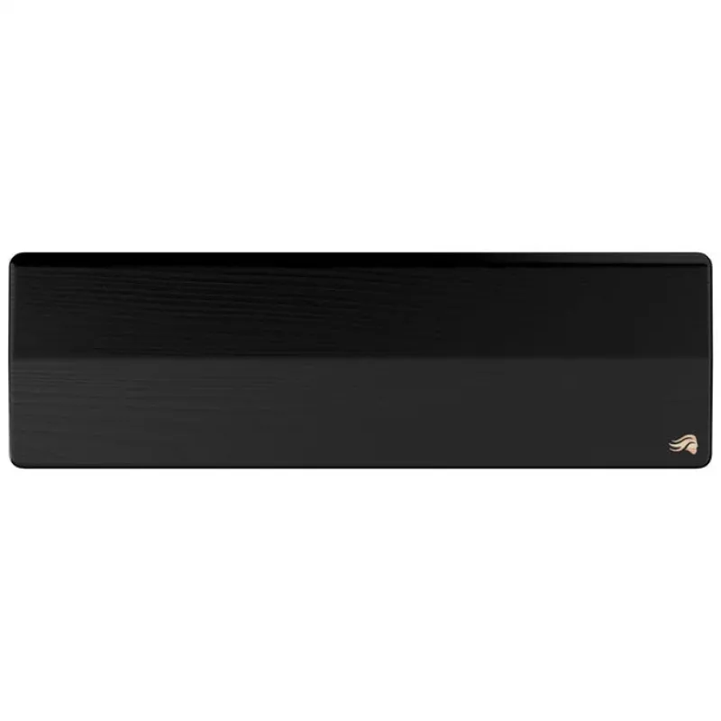 Reposamuñecas GLORIOUS Compact Wood Negro para teclados de 65–75 %