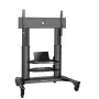 Soporte móvil para TV ONKRON TS2771-B para televisores de 40–80 pulgadas, negro, soporte de suelo con ruedas
