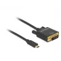 Adaptador USB-C a DVI DeLOCK 85321 2m