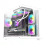 Caja de PC DarkFlash B275 PRO (blanca) con 6 ventiladores