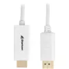 Cable adaptador DisplayPort a HDMI Sharkoon DisplayPort 1.2 → HDMI 4K activo 2 m 60 Hz
