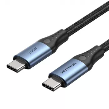 Vention cable USB-C a C USB 2.0 5A 240W 1 m NEGRO