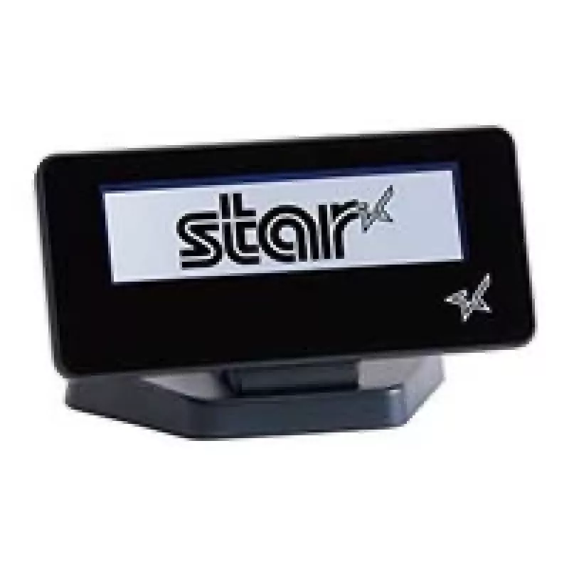 Pantalla Star Micronics SCD222U 20 caracteres USB 2.0 Negro