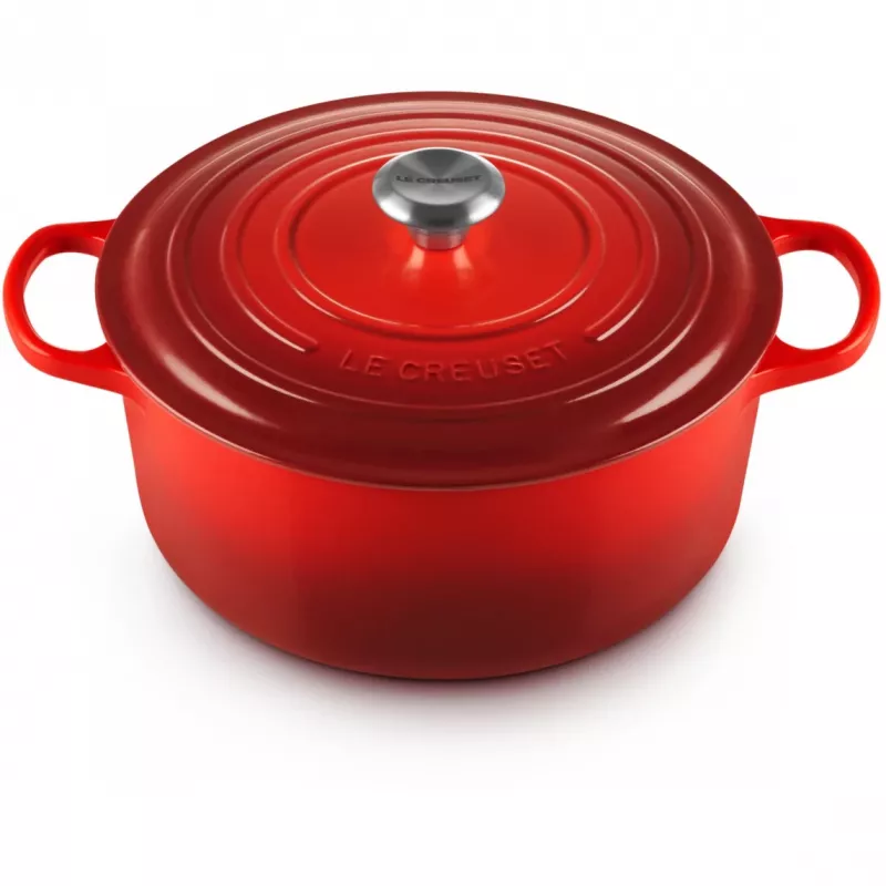 Le Creuset Signature 6,7 L Redonda Rojo
