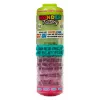 Plastilina Wonder Factory Never Dry Dough, verde lima, rosa