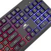 Teclado US Baracuda Starfish negro Modelo STARFISH — formato compacto, distribución US