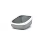 Arenero para gatos Savic Aseo Jumbo arenero cerrado para gatos 67,5×48,5×29 cm, gris, plástico