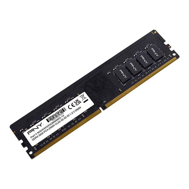 PNY MD16GSD43200-TB, 16 GB, 1 x 16 GB, DDR4, 3200 MHz, DIMM de 288 pines