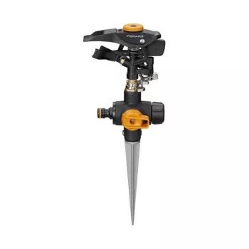 Fiskars aspersor pulsante ON/OFF omnidireccional sobre pica