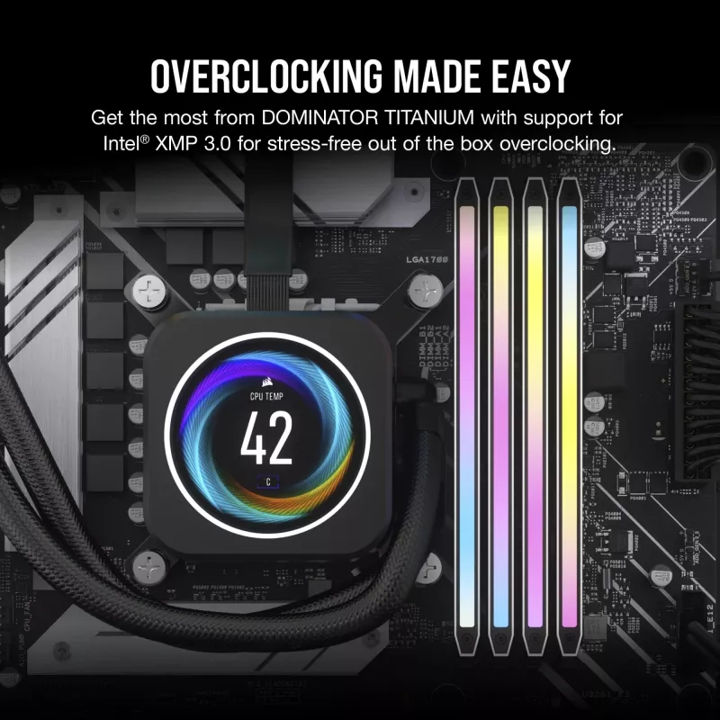 Módulo de memoria Corsair CMP64GX5M2B6000C30W Blanco