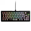 Teclado mecánico GLORIOUS GMMK 3 PRO Barebones 65% con cable USB RGB negro