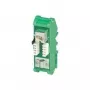 Patch panel PHOENIX-CONTACT FL-PP-RJ45 Cat.5e montaje en carril DIN, 8 puertos RJ45