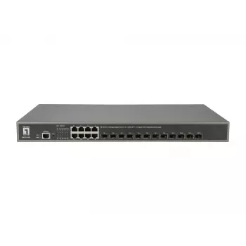 LevelOne GTL-2091 Managed L3 Gigabit Ethernet (10/100/1000) gris