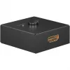 Goobay 58485 Conmutador HDMI manual 2 a 1, 4K 30 Hz, Negro